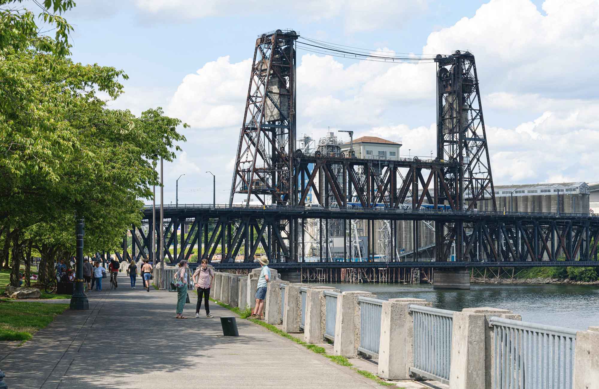 Downtown Portland waterfront near 230 Ash apartments
